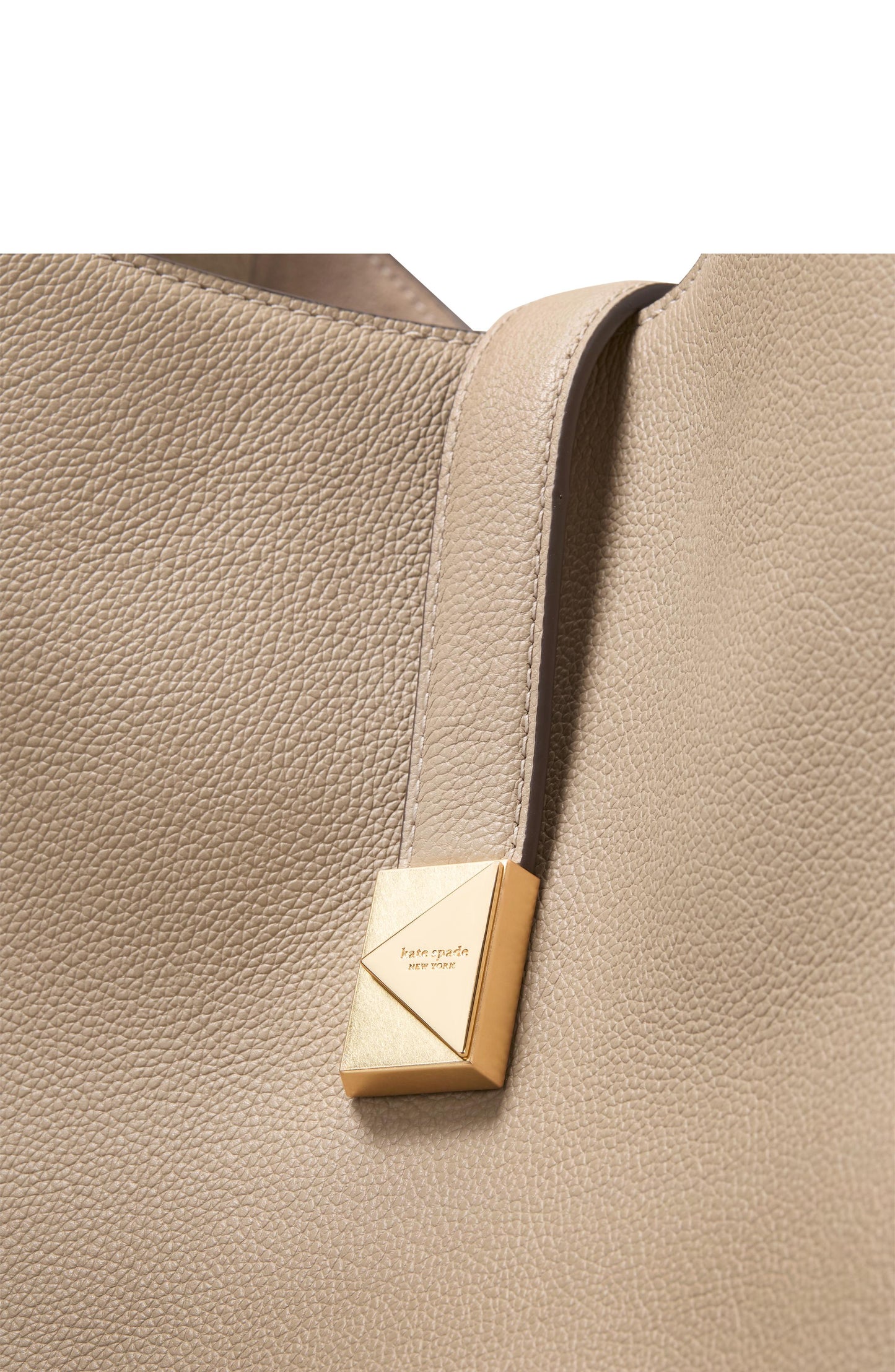 KI556-Deco Large Shoulder Bag-Timeless Taupe