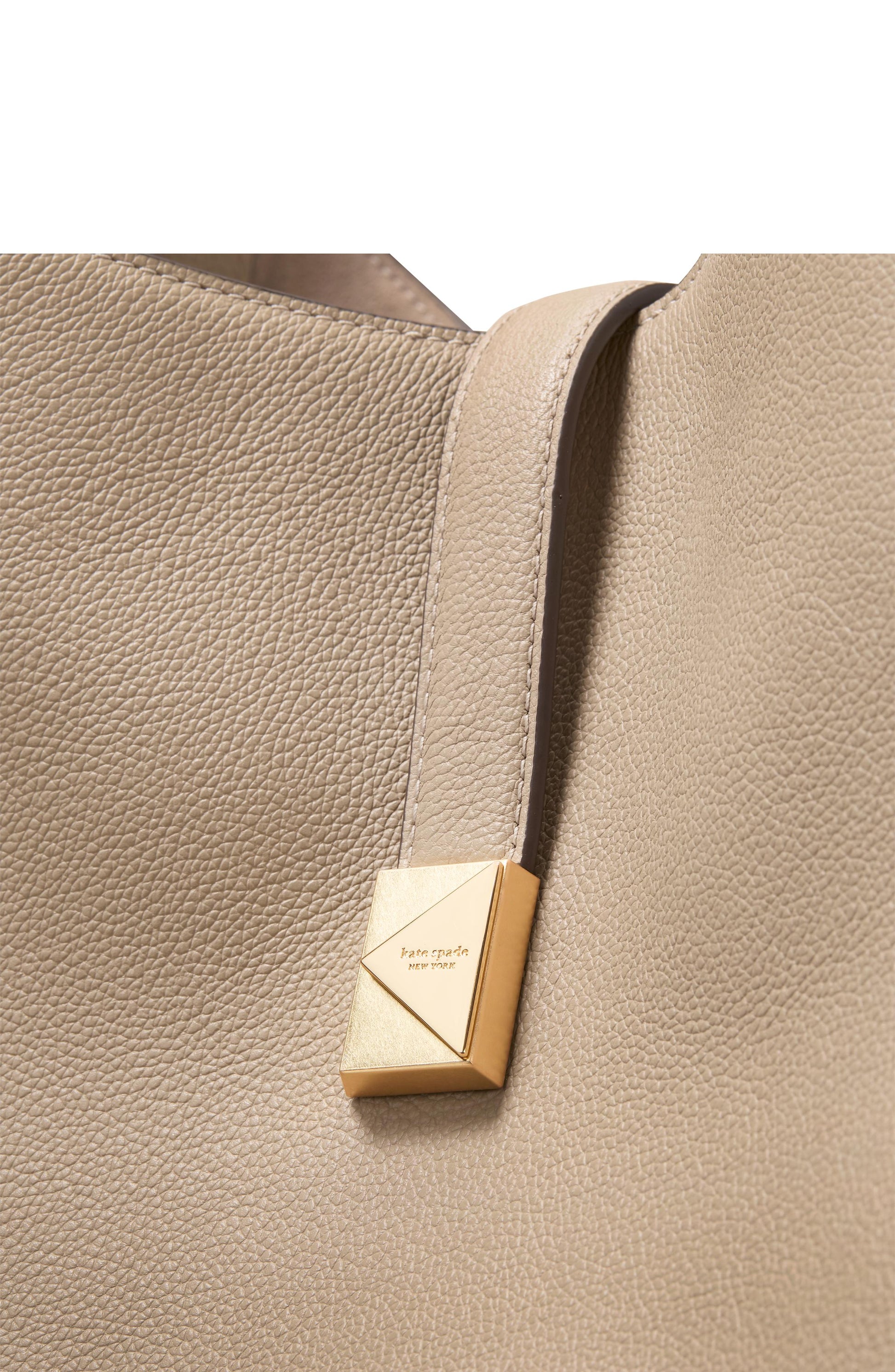 KI556-Deco Large Shoulder Bag-Timeless Taupe