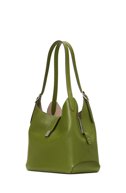 KI556-Deco Large Shoulder Bag-Jungle Vine