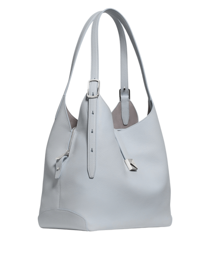 KI556-Deco Large Shoulder Bag-Pale Sapphirine