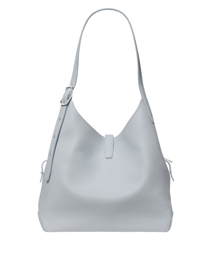 KI556-Deco Large Shoulder Bag-Pale Sapphirine