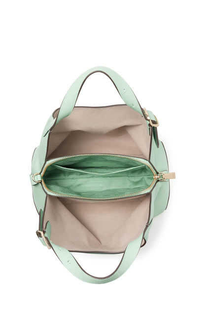 KI557-Deco Crossbody Tote-Pistachio Ice