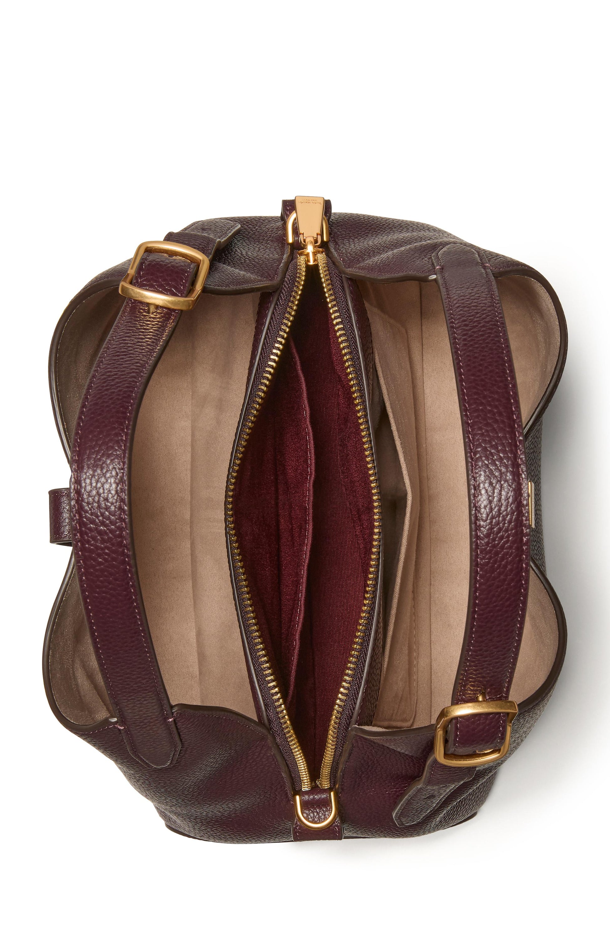 KI557-Deco Crossbody Tote-Blackberry Jam