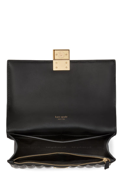 Deco Quilted Leather Chain Shoulder