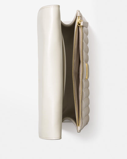 Deco Quilted Leather Chain Shoulder