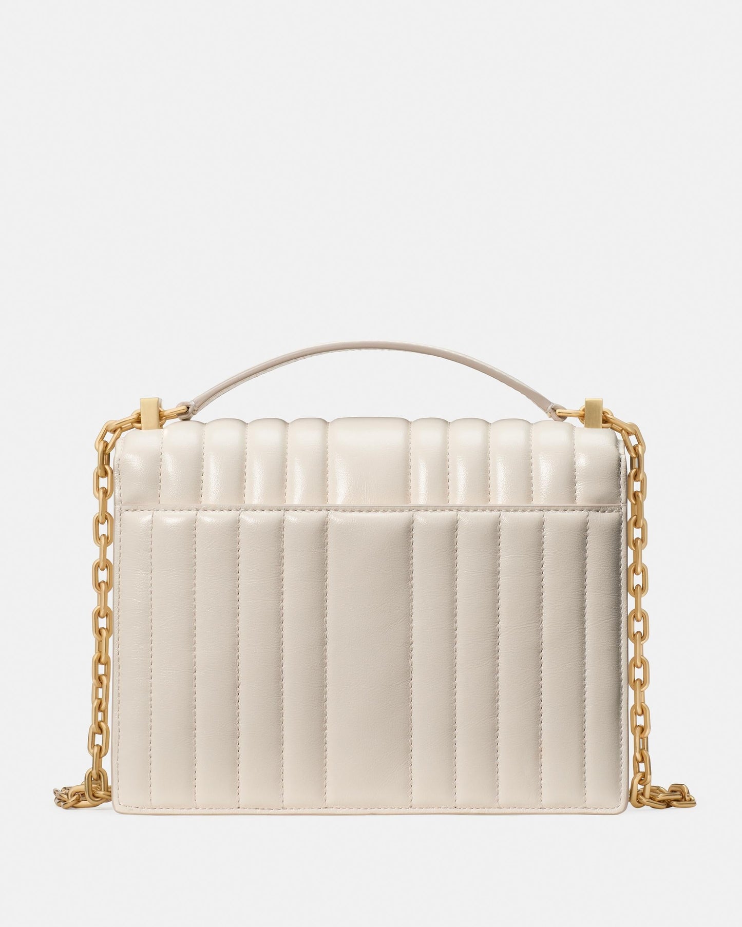 Deco Quilted Leather Chain Shoulder