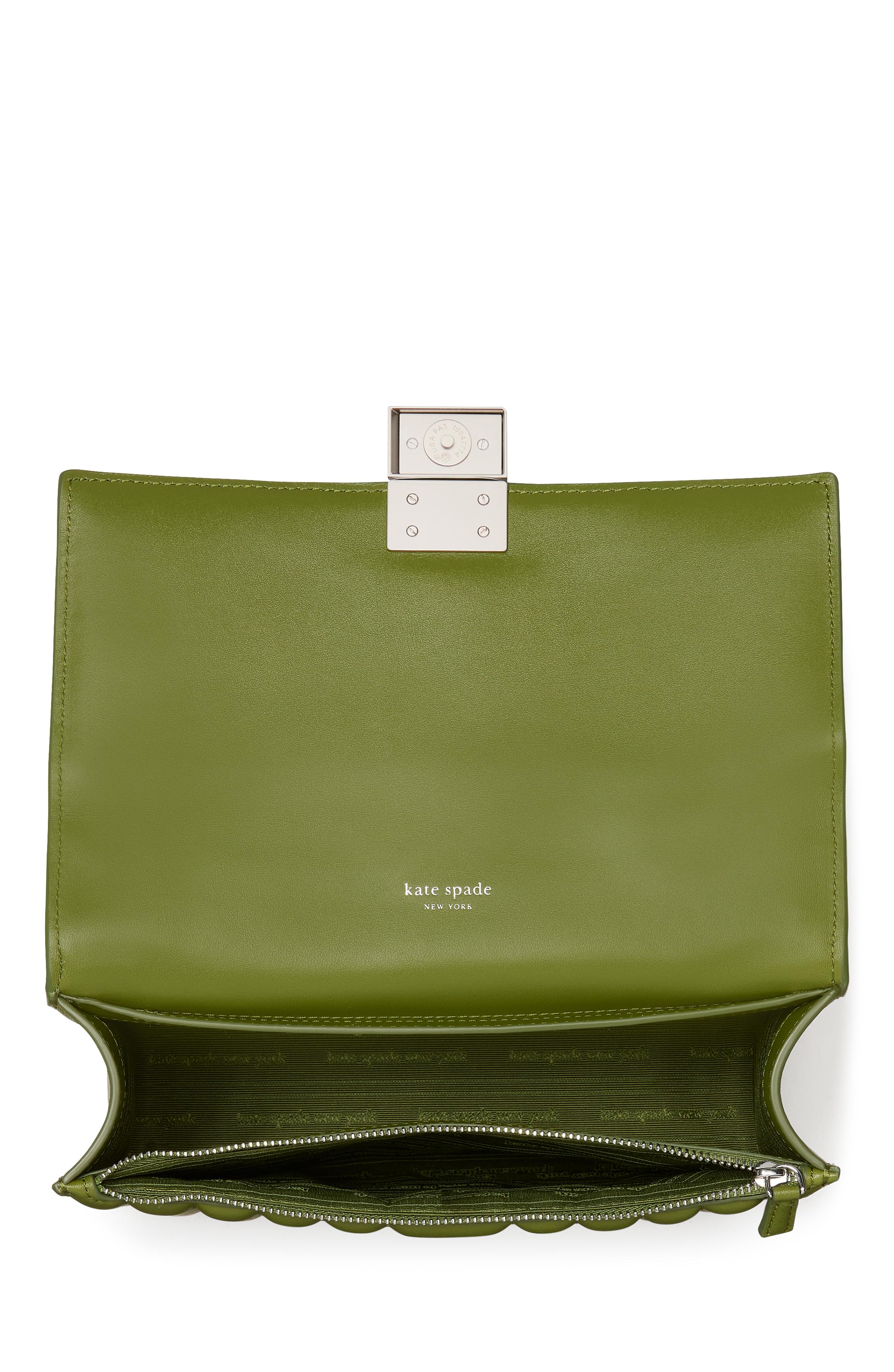 KI561-Deco Quilted Chain Shoulder Bag-Jungle Vine