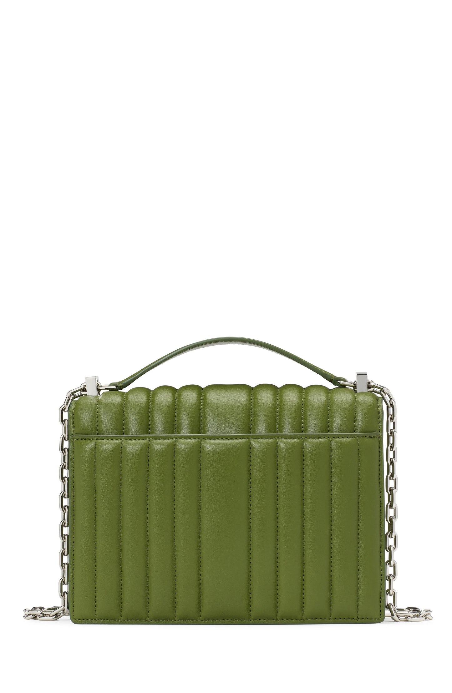 Deco Quilted Leather Chain Shoulder
