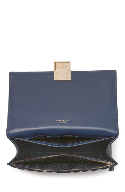 Deco Quilted Leather Chain Shoulder