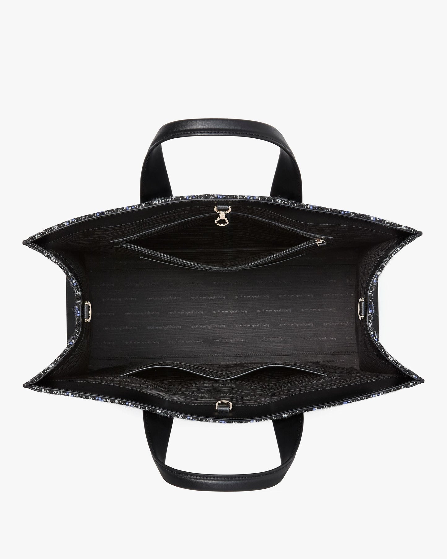 Manhattan Plaid Tweed Large Tote