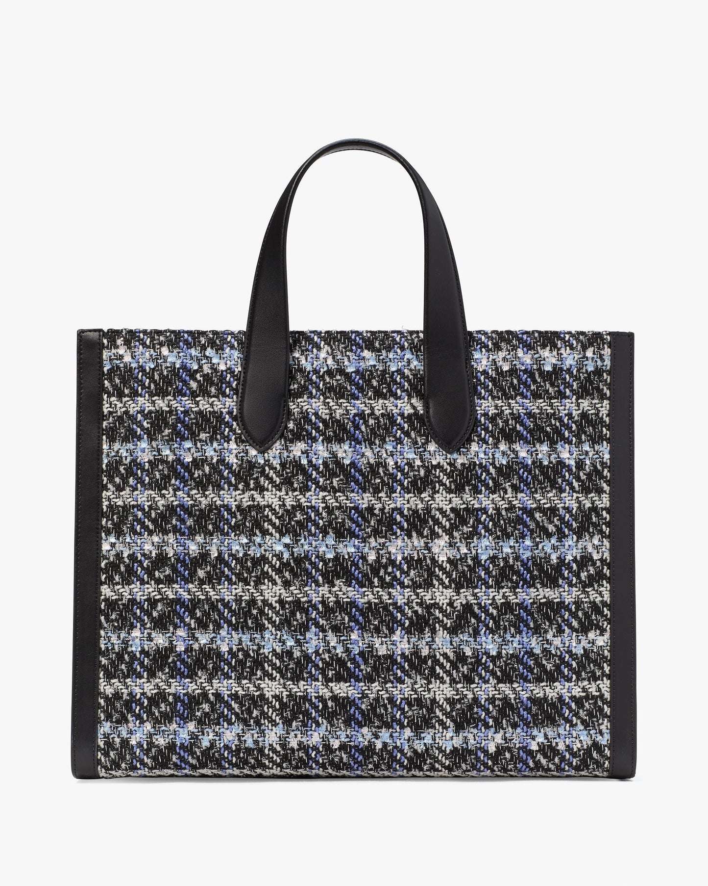 Manhattan Plaid Tweed Large Tote