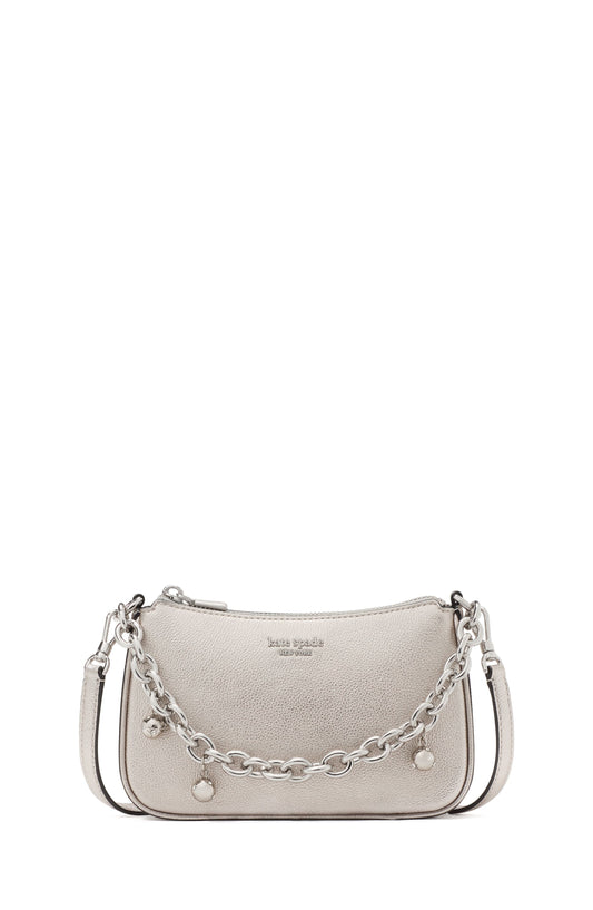 Jolie Metallic Small Convertible Crossbody