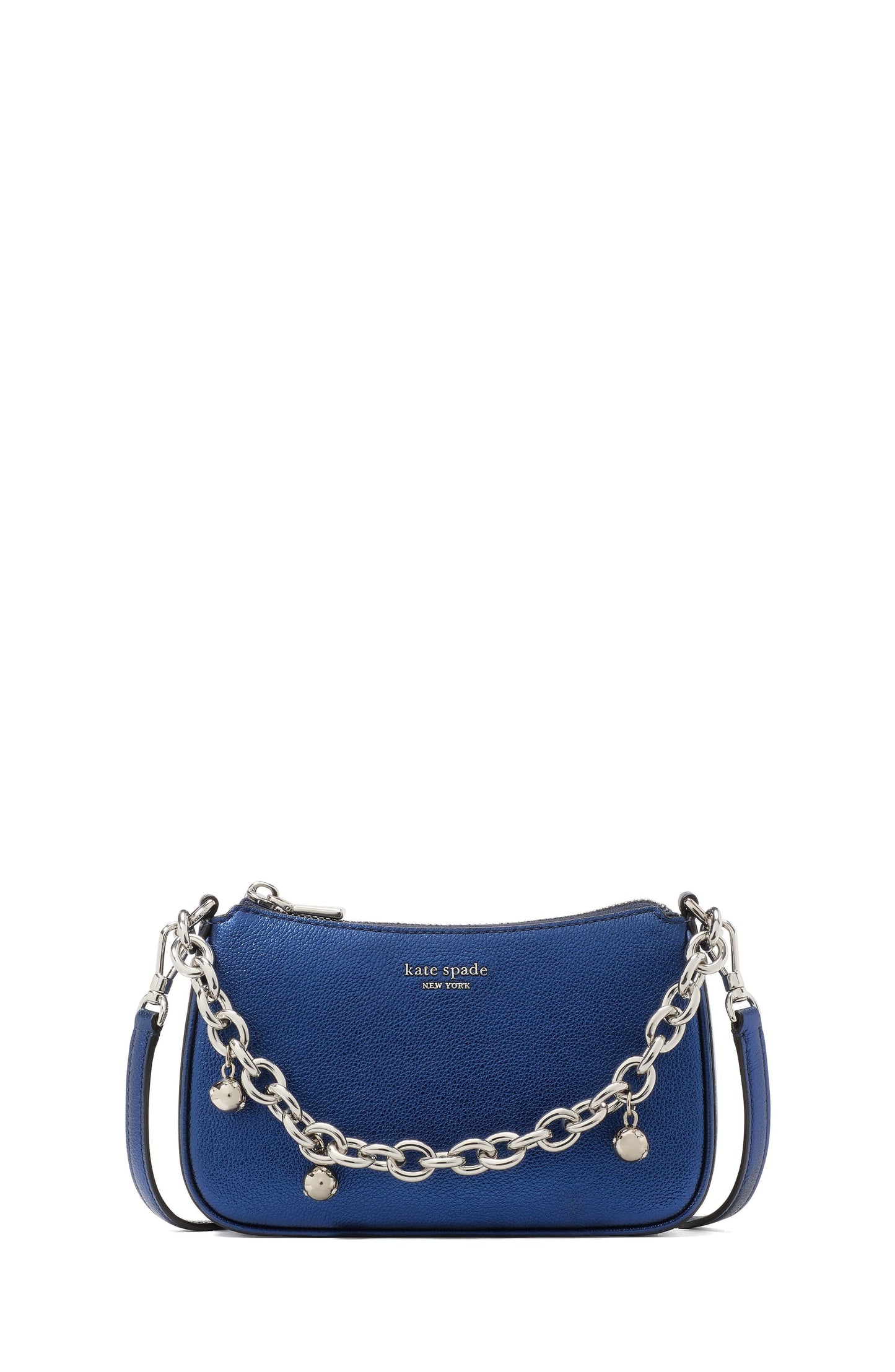 Jolie Metallic Small Convertible Crossbody