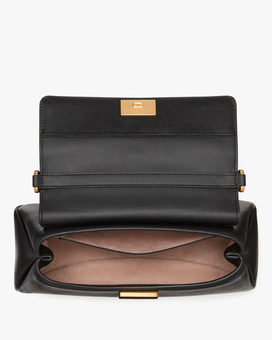 KI629-Grace Small Top Handle Bag-Black