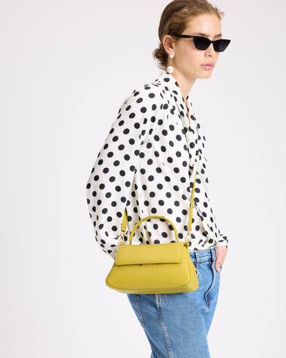 KI629-Grace Small Top Handle Bag-Tigers Eye