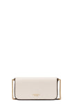 KI648-Devin Colorblocked Flap Chain Wallet-Timeless Taupe Multi
