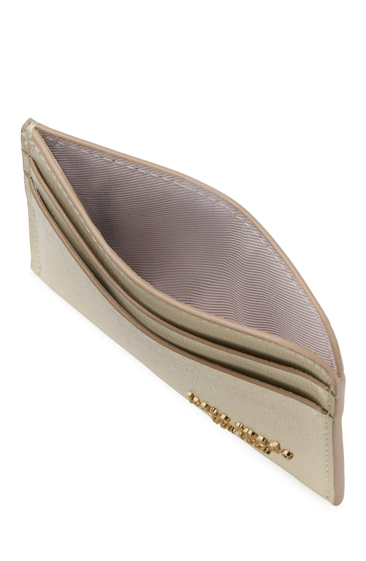 Devin Saffiano Leather Card Holder