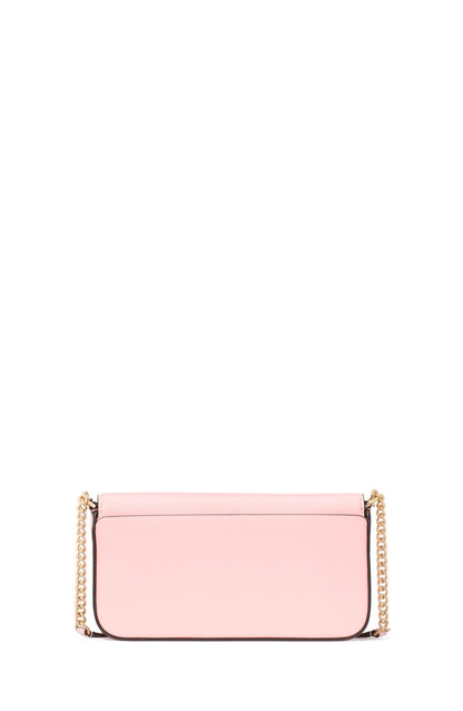 KI666-Devin Flap Chain Wallet-Pastry Pink