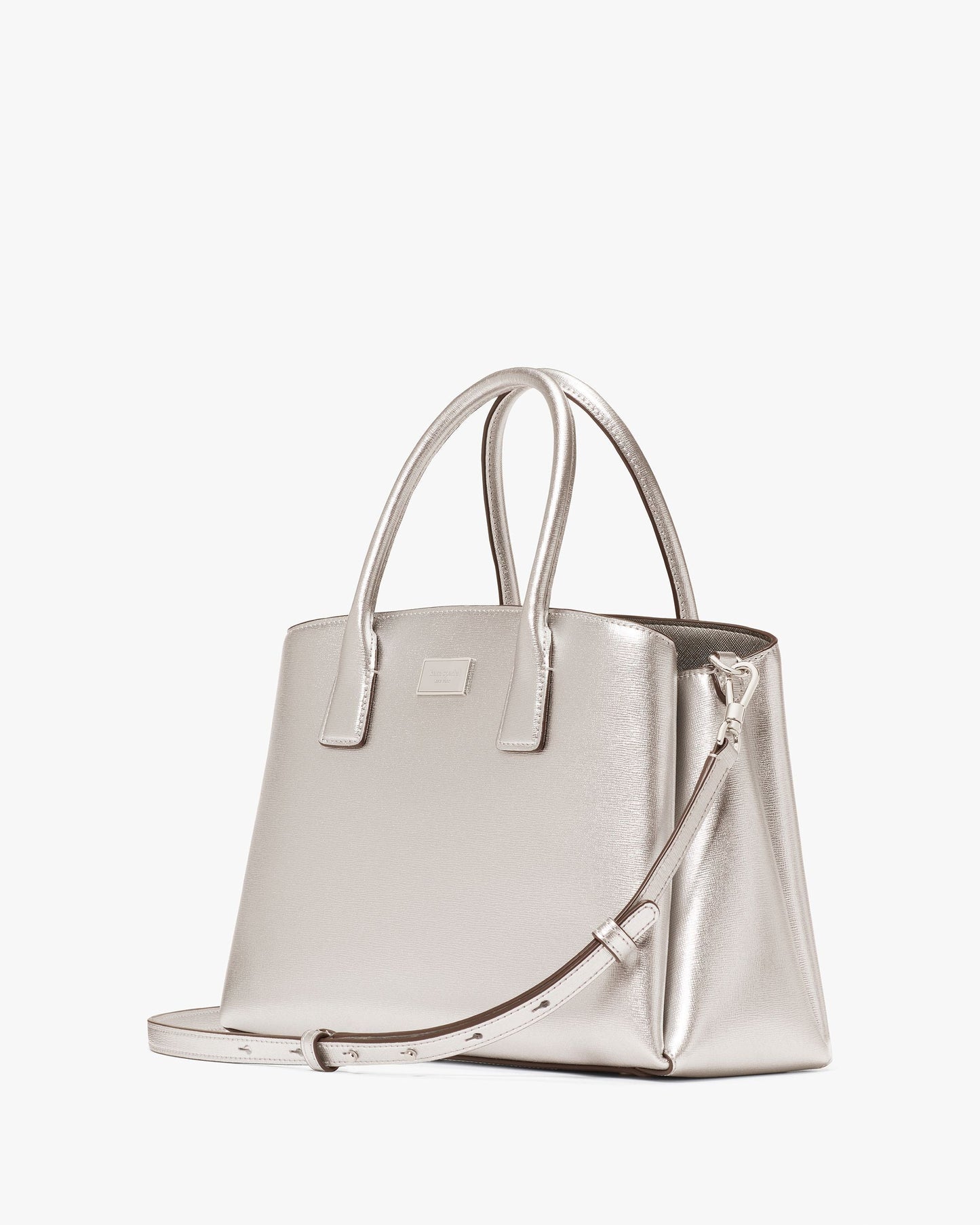 Serena Metallic Satchel