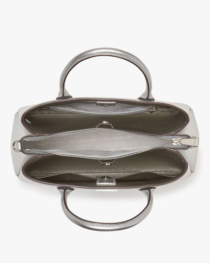 Serena Metallic Satchel
