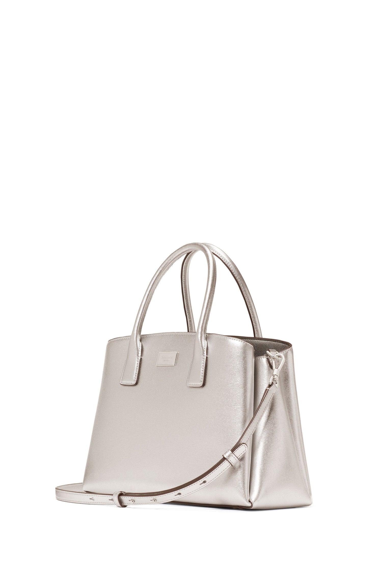 Serena Metallic Satchel