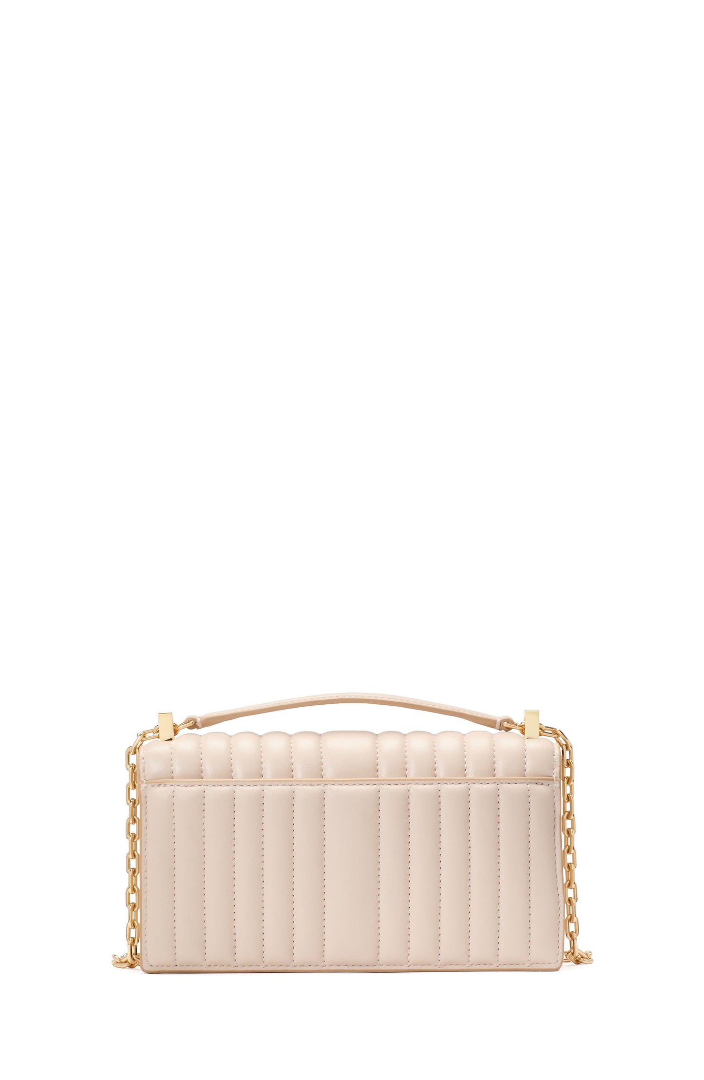 Deco Quilted Leather Mini Flap Chain Crossbody
