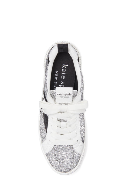 K As In Kate Glitter Court Sneakers