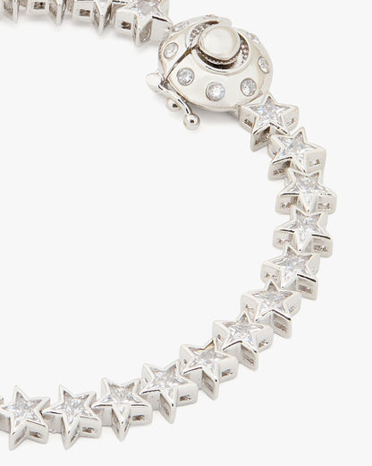 Space Cadet Star Tennis Bracelet