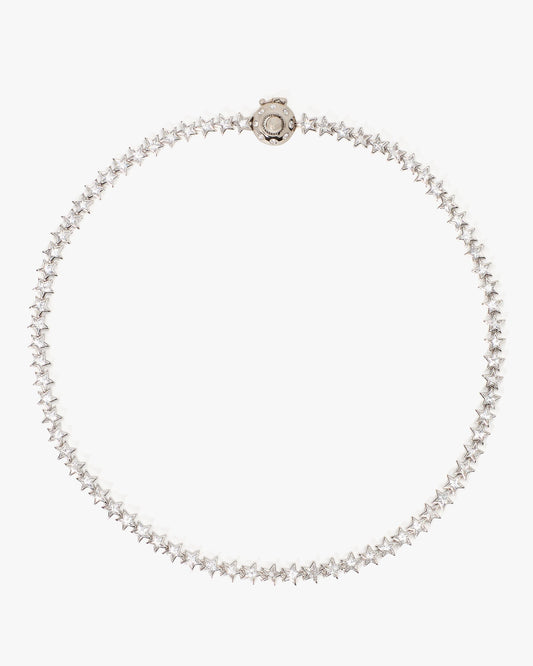 Space Cadet Star Tennis Necklace