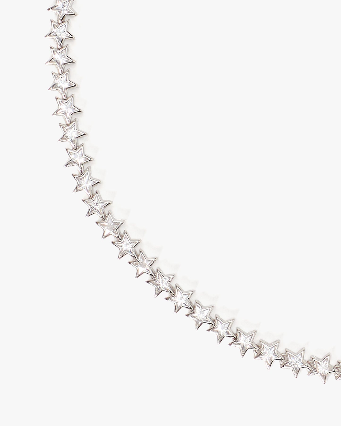 Space Cadet Star Tennis Necklace