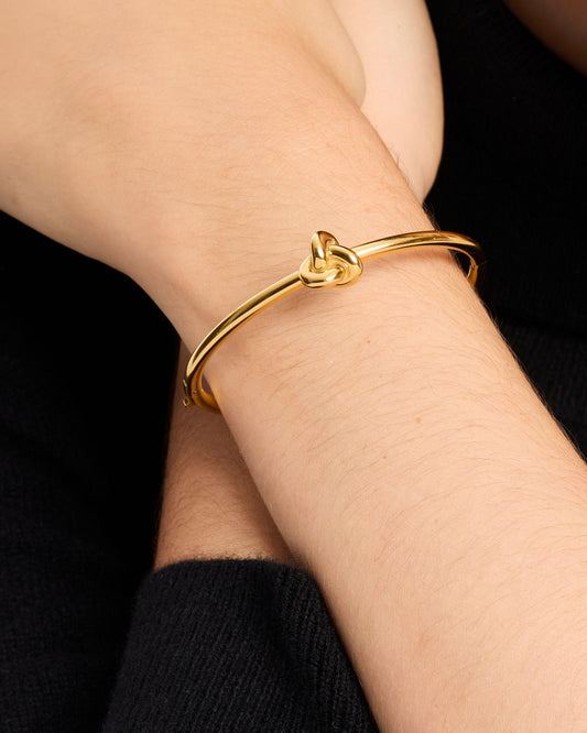 Double Knot Hinged Bangle
