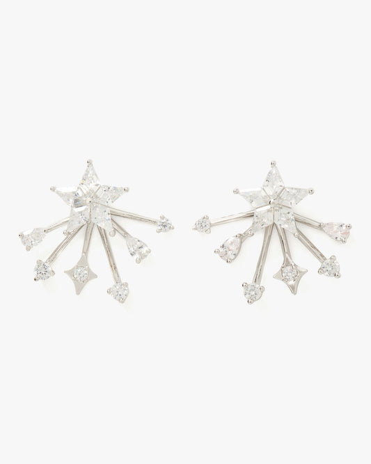 Cosmos Front Back Earrings