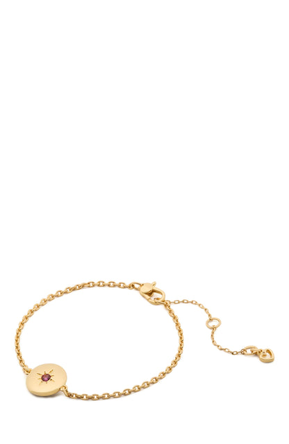 The Color Spark Collection Pink Peace Medallion Bracelet