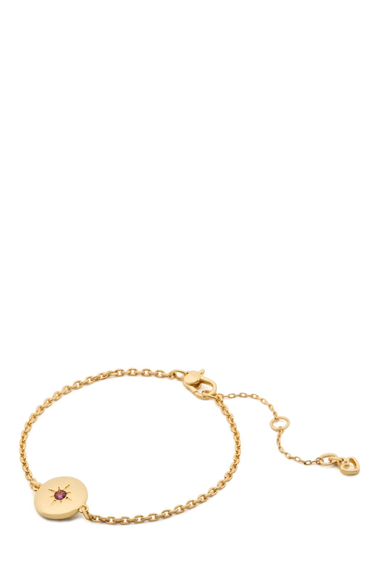 The Color Spark Collection Pink Peace Medallion Bracelet