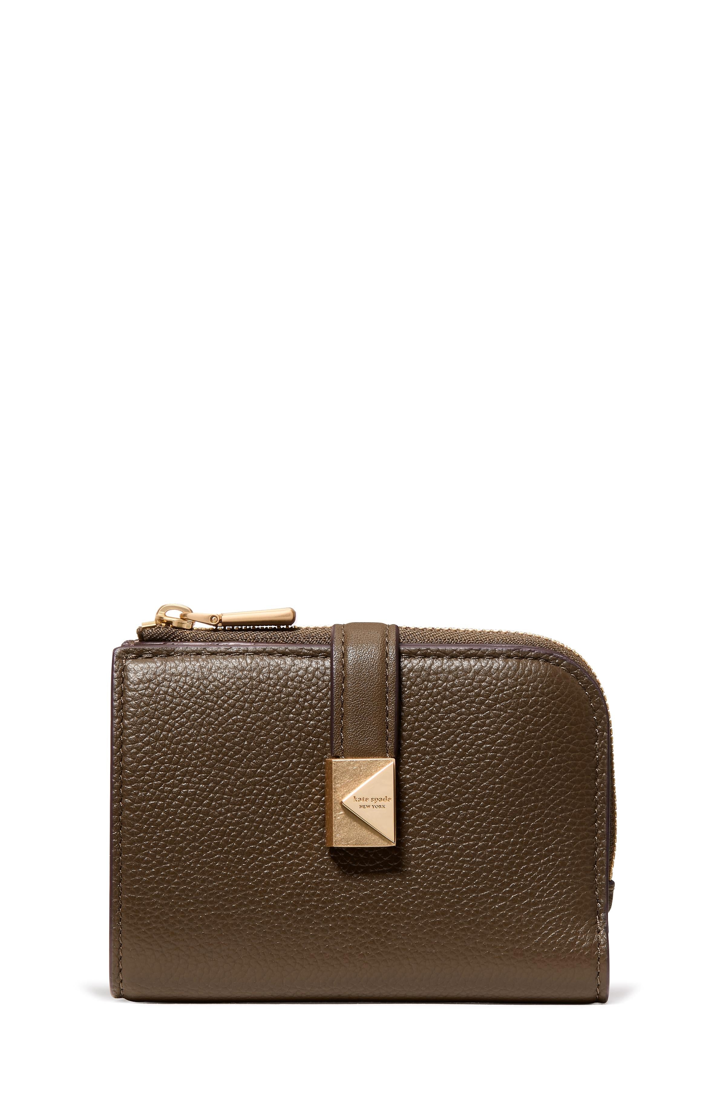 KJ648-Deco Small Compact Wallet-Burnt Sage