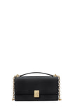 KJ656-Jolie Chain Phone Crossbody-Black