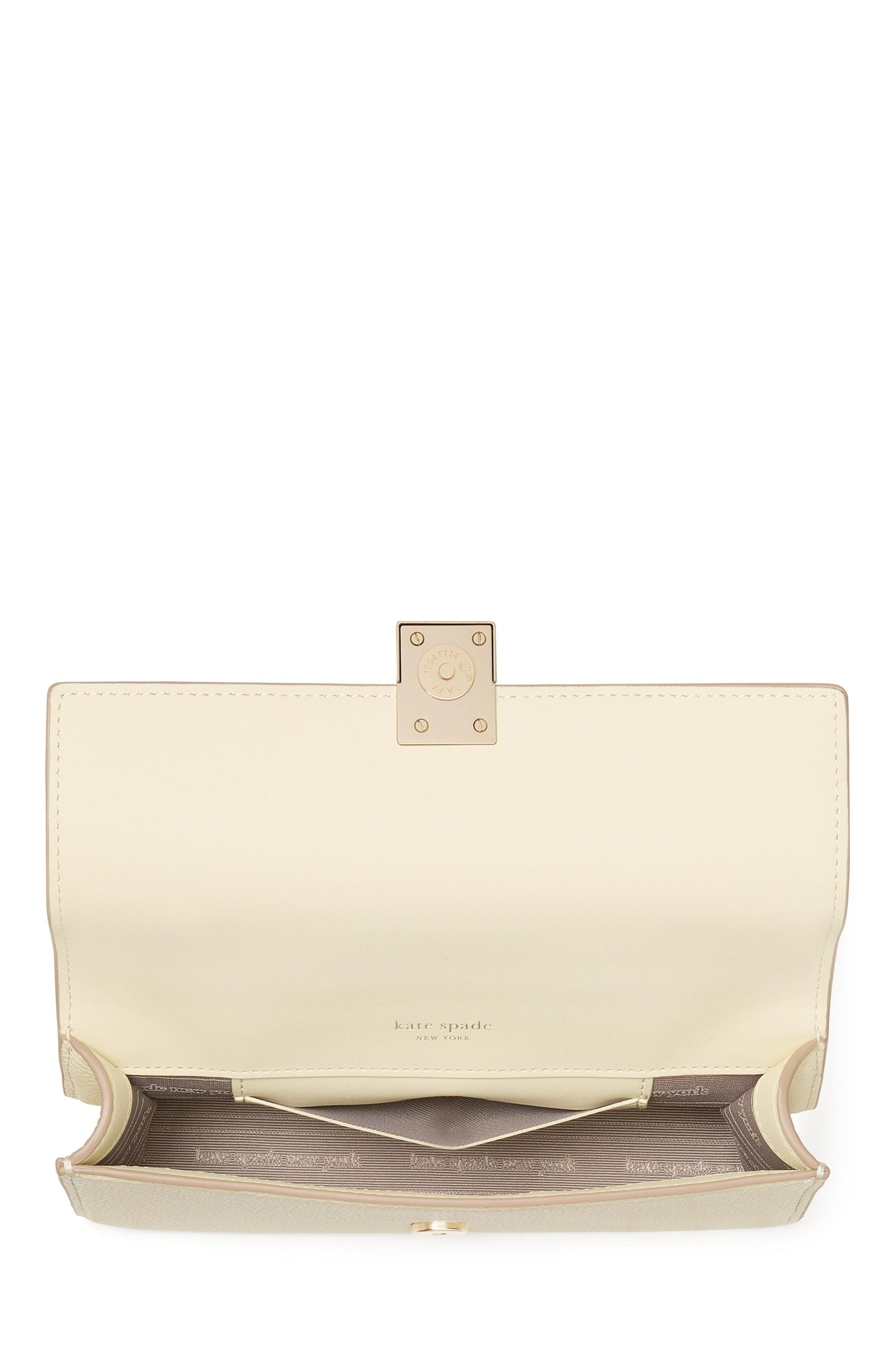 Deco Pebbled Leather Mini Flap Chain Crossbody