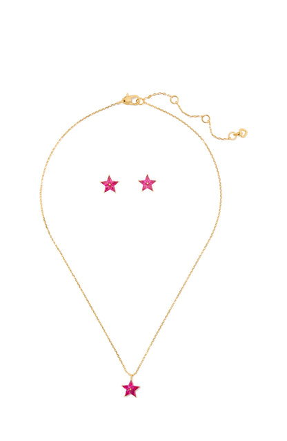 Cosmos Studs & Pendant Boxed Set