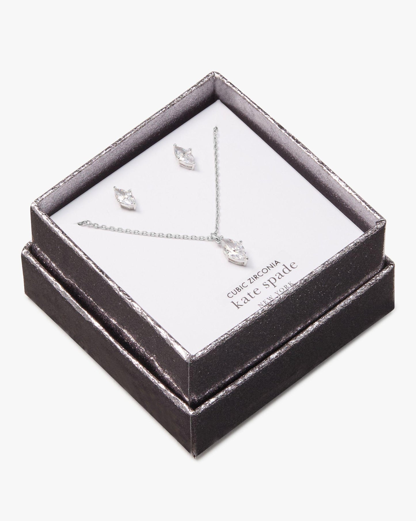 Signature Solitaire Studs & Pendant Boxed Set