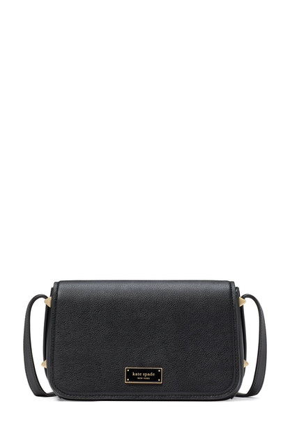 KJ911-Liv Small Flap Crossbody-Black