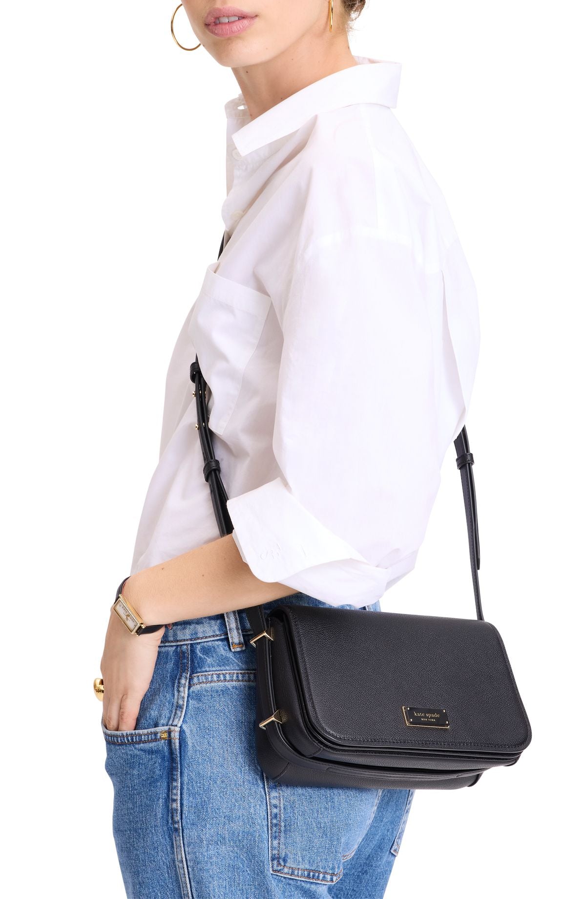 Liv Pebbled Leather Crossbody