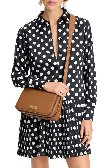 Liv Pebbled Leather Crossbody