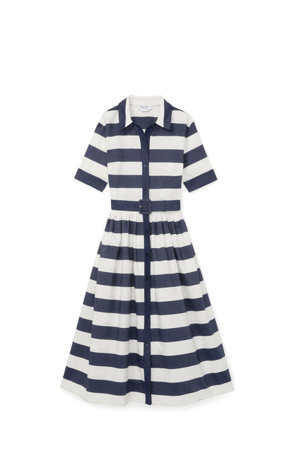 Sailor Stripe Shirtdress