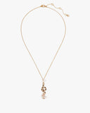 KK521-Shining Snake Pendant-Clear Multi