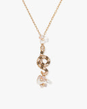 KK521-Shining Snake Pendant-Clear Multi