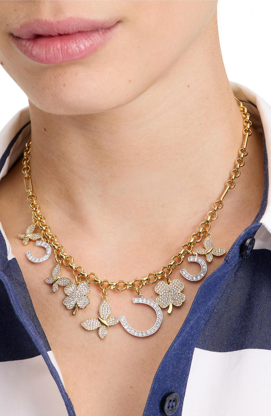Lucky Charm Statement Necklace