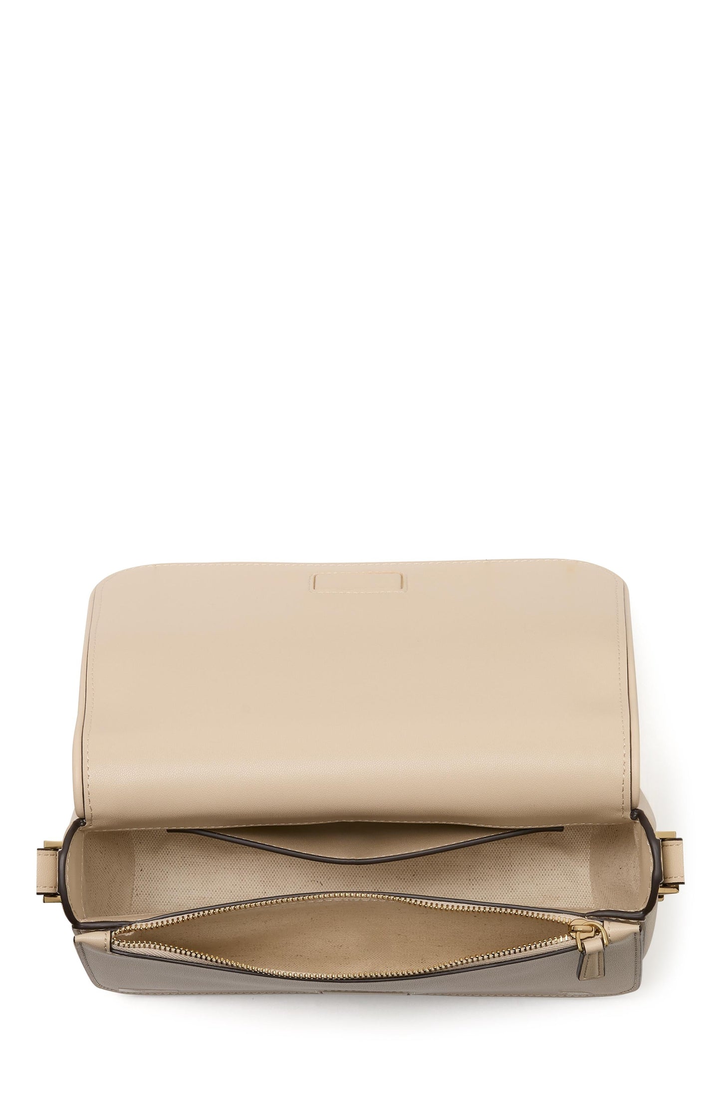 Liv Spade Flower Coated Canvas Small Flap Crossbody