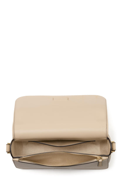 Liv Spade Flower Coated Canvas Small Flap Crossbody