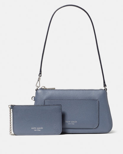 Ava Pebbled Leather 2 In 1 Pochette