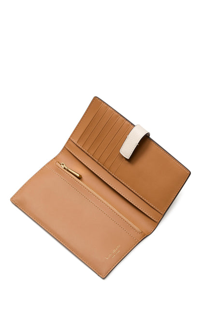 KK728-Ava Colorblocked Bifold Wallet-Parchment Multi